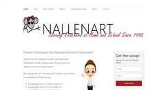 Desktop Screenshot of nallenart.com